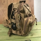 Тактическая армейская сумка M-TAC Patrol наплечная Койот (9052) - изображение 6