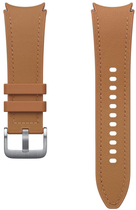 Ремінець Samsung Hybrid Eco-Leather Band (S/M) для Samsung Galaxy Watch 4/4 Classic/5/5 Pro/6/6 Classic Camel (ET-SHR95SDEGEU) - зображення 1