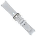 Ремінець Samsung Hybrid Eco-Leather Band (M/L) для Samsung Galaxy Watch 4/4 Classic/5/5 Pro/6/6 Classic Silver (ET-SHR96LSEGEU) - зображення 3