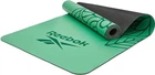 Двосторонній килимок для йоги Reebok Natural Rubber Yoga Mat рзелений Уні 183 х 61 х 0,32 см RAYG-11085GN