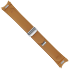 Pasek Samsung D-Buckle Hybrid Eco-Leather Band (M/L) do Samsung Galaxy Watch 4/4 Classic/5/5 Pro/6/6 Classic Camel (ET-SHR94LNEGEU) - obraz 3