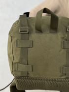 Рюкзак тактический A21 70 л, олива - изображение 6