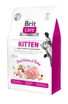 Сухой корм для котят Brit Care Cat GF Kitten Growth & Developmen для здорового роста и развития