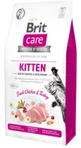 Сухой корм для котят Brit Care Cat GF Kitten Growth & Developmen для здорового роста и развития