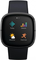 Smartwatch Fitbit Sense Black (FB512BKBK) - obraz 4