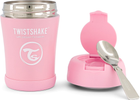 Termos na jedzenie dla dzieci Twistshake 350 ml Różowy z łyżeczką (7350083127495) - obraz 2