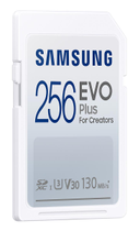 Карта пам'яті Samsung Evo Plus SDXC 256GB Class 10 UHS-I U3 V30 (MB-SC256K/EU) - зображення 2