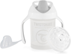 Kubek niekapek Twistshake Pearl Mini z silikonowym smoczkiem 230 ml biały (7350083120533) - obraz 2