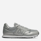 Buty sportowe damskie z siatką na platformie do kostki New Balance 500 NBGW500MSS 40 (8.5US) 25.5 cm Srebrne (192662793298)