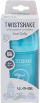 Пляшка для годування антиколькова Twistshake із силіконовою соскою 180 мл блакитна (7350083122506) - зображення 6