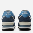 Чоловічі кросівки New Balance 574 U574EZ2 44.5 (10.5US) 28.5 см Темно-сині (196432642830) - зображення 5