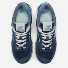 Чоловічі кросівки New Balance 574 U574EZ2 45.5 (11.5US) 29.5 см Темно-сині (196432642854) - зображення 4