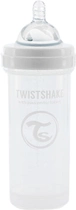 Butelka do karmienia antykolkowa Twistshake z silikonowym smoczkiem 260 ml biała (7350083120120) - obraz 3