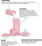 Пляшка для годування антиколікова Twistshake із силіконовою соскою 180 мл сіра (7350083122544) - зображення 5