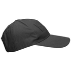 Бейсболка тактическая Mil-Tec CAP рип-стоп черная размер универсальный (12319002) - изображение 4