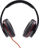 Słuchawki Gembird Detroit Czarno-Czerwone (MHS-DTW-BK) - obraz 2