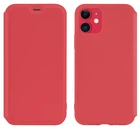 Чехол-книга HOCO Colorful series liquid silicone для Phone11 red