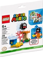 Zestaw klocków Lego Super Mario Fuzzy i platforma z grzybem 39 części (30389) - obraz 1