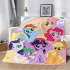 Плед My Littlе Pony Мой маленький пони покрывало с 3D рисунком размер 135х160