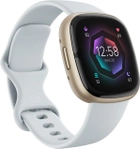 Smartwatch Fitbit Sense 2 Blue Mist/Soft Gold (FB521GLBM) - obraz 3
