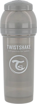 Пляшка для годування антиколікова Twistshake із силіконовою соскою 260 мл сіра (7350083122605) - зображення 2
