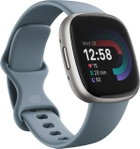 Smartwatch Fitbit Versa 4 Waterfall Blue/Platinum (FB523SRAG) - obraz 3