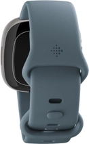 Smartwatch Fitbit Versa 4 Waterfall Blue/Platinum (FB523SRAG) - obraz 6