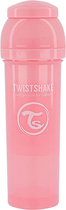 Butelka do karmienia antykolkowa Twistshake z silikonowym smoczkiem 330 ml różowa (7350083122612) - obraz 2
