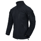 Кофта Alpha Tactical Jacket - Grid Fleece Helikon-Tex Синій M