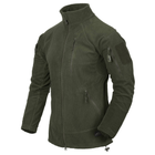 Кофта Alpha Tactical Jacket - Grid Fleece Helikon-Tex Olive S - изображение 1