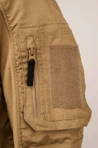 Куртка тактична Brandit Fleece ripstop Койот L - зображення 5