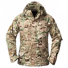 Куртка тактическая зимняя военная мультикам рип-стоп размер 3XL Код 24-0008 - изображение 4