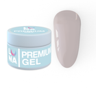 Гель для нарощування LUNA moon Premium Gel 19, 30 мл, сірий