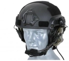 Наушники тактические активные Earmor EM-M32H-M3-FG for Helmet-Mount Olive - изображение 4