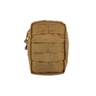 Підсумок утилітарний вертикальний U-win Vertical utility pouch Mini Coyote 14x9x7 cm (PH-VUPM-CT) - зображення 1