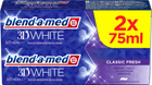 Зубна паста Blend-a-med 3D White Classic Classic Fresh 2x75 мл (8006540792940)