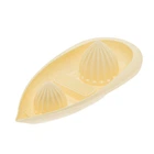 Соковыжималка ручная для цитрусовых и терка для овощей Желтая