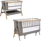 Кроватка Tutti Bambini трансформер 2 в 1 CoZee XL light gray (211209/3590)