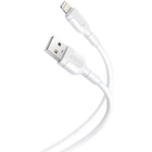 Кабель XO NB212 Lightning - USB 1м (2.1A) Apple Iphone для заряджання та передачі даних White