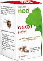 Дієтична добавка Neo Ginkgo Biloba Microgranules 45 капсул (8436036590048) - зображення 1