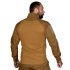 Рубашка боевая тактическая полевая износостойкая рубашка для силовых структур 7196(XL) койот TR_7196(XL) - изображение 2
