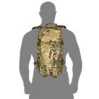 Рюкзак тактический полевой универсальный маскировочный рюкзак для силовых структур Мультикам 25л 7127 TR_7127 - изображение 2