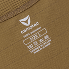Лонгслив тактический полевой мужская футболка с длинным рукавом для силовых структур Camotec 7103 M Койот TR_7103 (M) - изображение 9