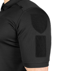 Поло футболка чоловіча тактична польова універсальна для силових структур Camotec 1801 S Чорний TR_1801S - зображення 5