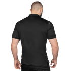 Поло футболка мужская тактическая полевая универсальная для силовых структур Camotec 1801 XXL Черный TR_1801XXL - изображение 4