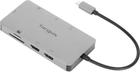 Hub USB Targus Dual HDMI 4K with 100W PD Pass-Thru Silver (DOCK423EU) - obraz 3