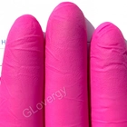 Перчатки нитриловые Medicom SafeTouch Advanced Magenta размер XS ярко розового цвета 100 шт - изображение 3