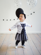 Дитяча спідниця Pinokio Happy Day Skirt 86 см Чорна (5901033219702) - зображення 1