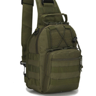 Тактична Чоловіча сумка через плече Слінг M02G 6л. Барсетка Міська Військова Сумка Штурмова Армійська M02G - зображення 5