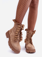 Жіночі черевики Nacelle 37 Бежеві (5905677920628) - зображення 3